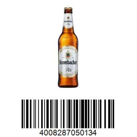 Bild von Krombacher Pils